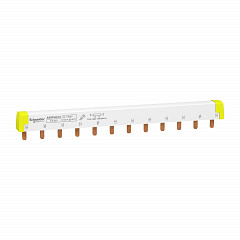 Acti 9 - glavničasta zbiralka  - tip 3L - 18 mm razmik - 12 modulov - 100 A