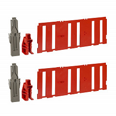 AD:Safety shutters + locking blocks - for MTZ2/NW - 3P spare part