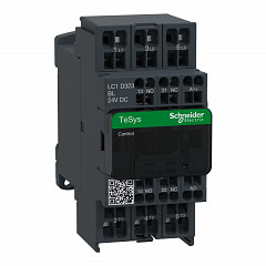 Kontaktor TeSys D - 3P (3 NO) - AC-3 - 440 V 32 A - tuljava 24 V DC