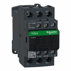 Kontaktor TeSys D - 3P (3 NO) - AC-3  440 V 38 A - 12 V DC tulj. z majhno por.