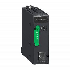 Modul procesorja M340 - maks. 512 diskreten + 128 analogni I/O - Modbus