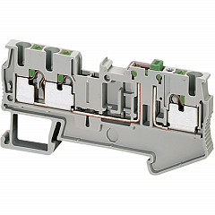 Odkl. blok Linergy - 2,5 mm2 20 A enojna raven 1 x 2 potisni