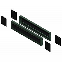 Plošče s krtačo za podnožje PanelSeT SF/SM - 100 x 600 x 600 mm