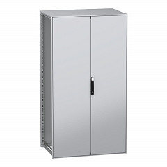 Samostoječa modularna električna omara, PanelSeT SFN, dekarbonizirano jeklo, 2200x1200x800mm, 2 vrata, IP55