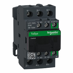 TeSys D kontaktor - 3P - 440 V - 25 A AC-3 - 48 do 130 V AC/DC tuljava