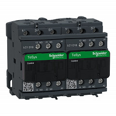 TeSys D rever. kont. - 3P (3 NO) - AC-3 - 440 V 18 A - 230 V AC tuljava