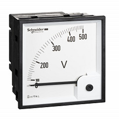 Voltmeter VLT PowerLogic - 96 x 96 - feromagnetni - 0 do 500 V