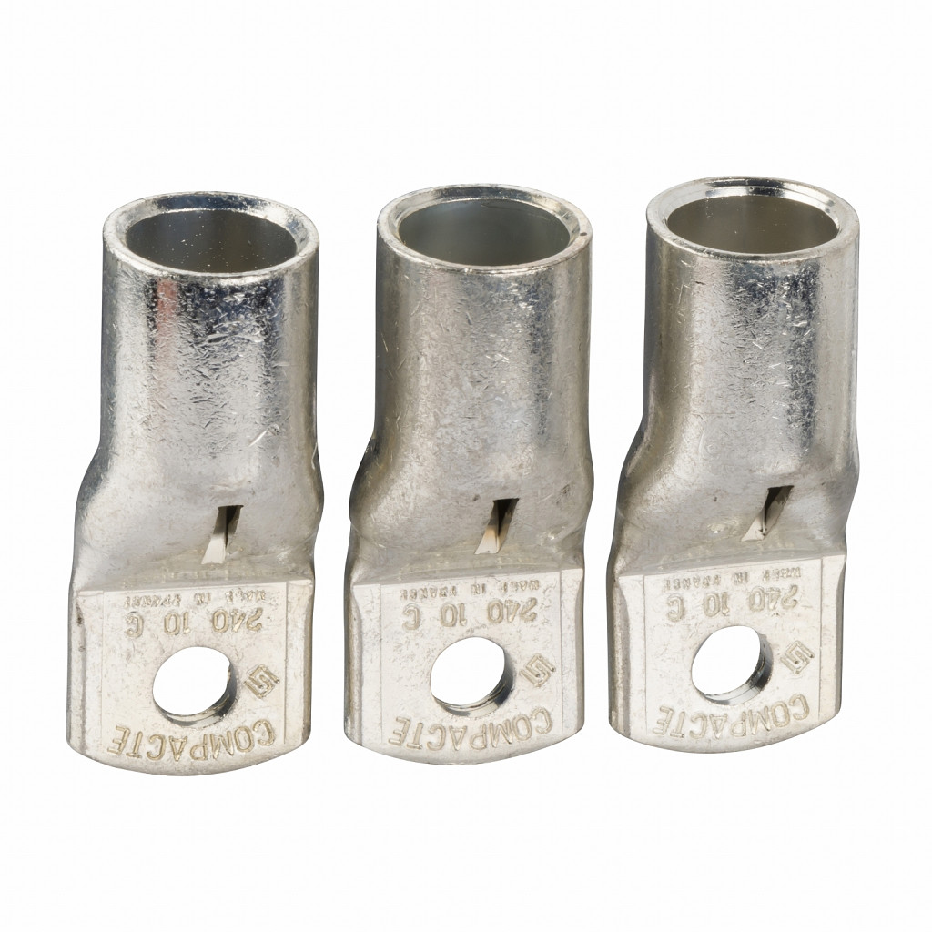 3 kabelski čevlji - za bakren kabel 185 mm2 in fazne pregrade NSX100-250