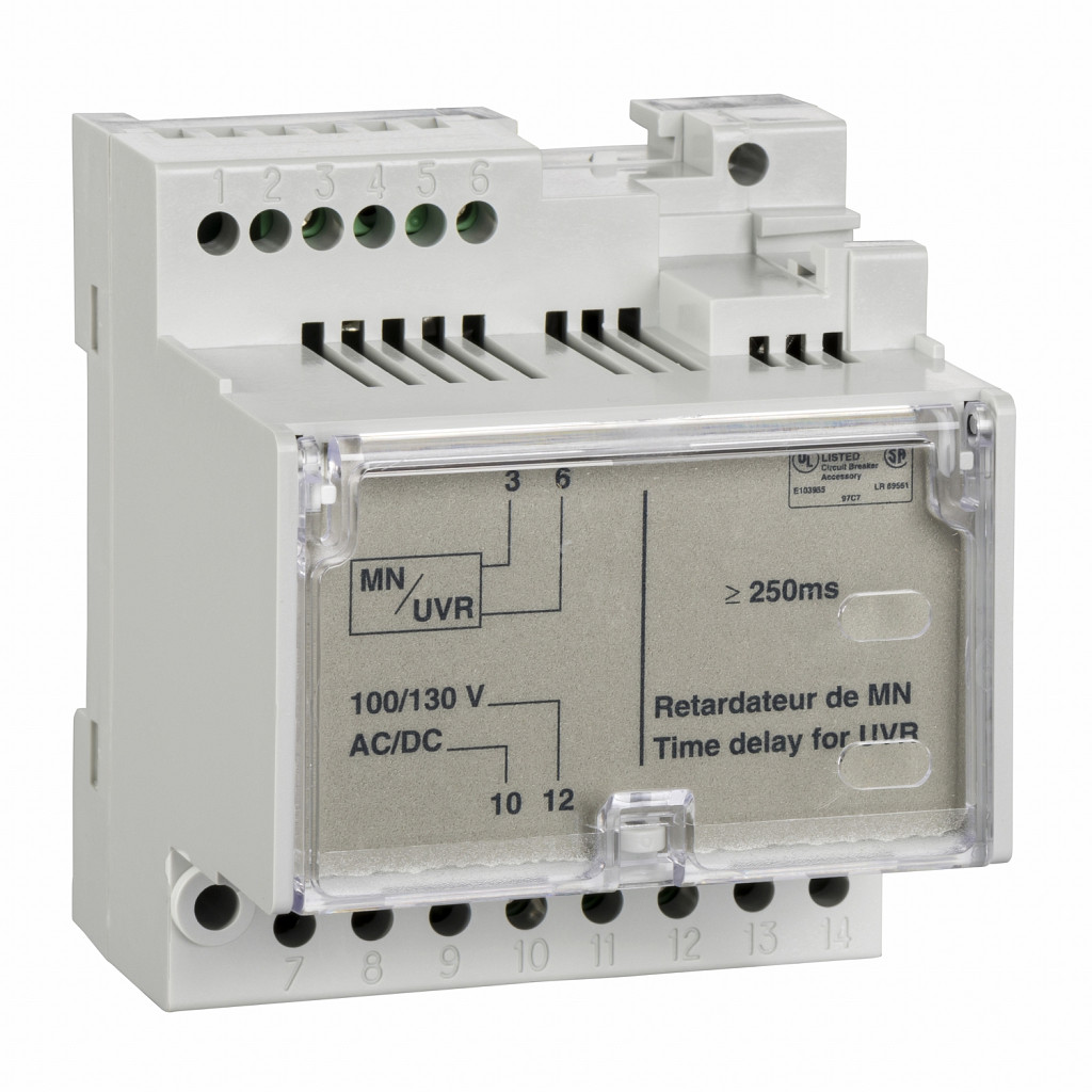 AD:Neprilagodljiv časovnik za zakasnitev podnapetostne tuljave MN - 200/250 V AC/DC