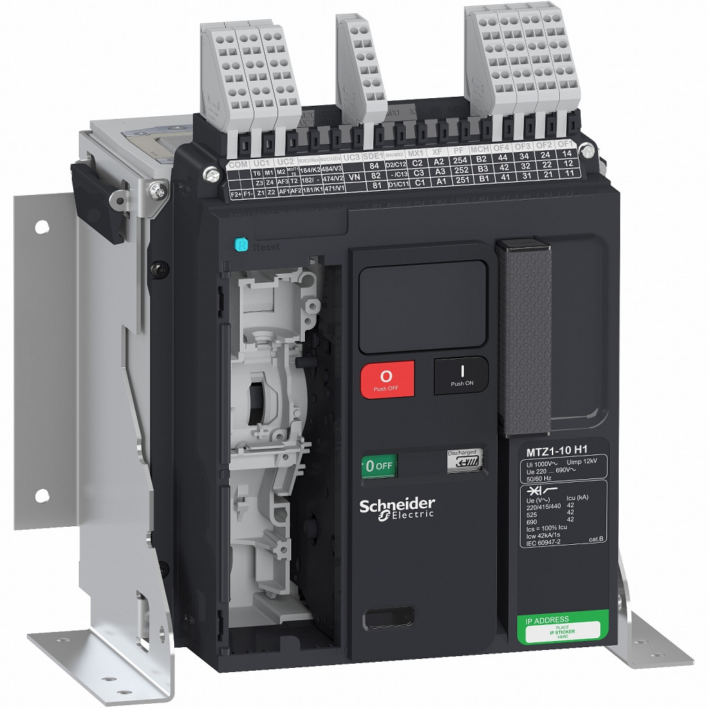 AD:Odklopnik  MTZ1 10H1 - 1000 A - 3P, fiksni - brez Micrologic