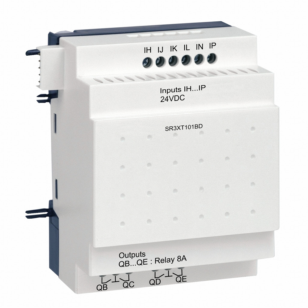 Diskretni I/O razširitveni modul - 10 I O - 24 V DC - za Zelio Logic