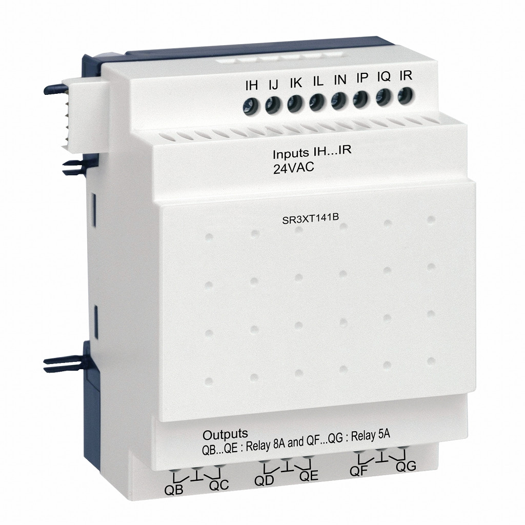 Diskretni I/O razširitveni modul - 14 I O - 24 V AC - za Zelio Logic