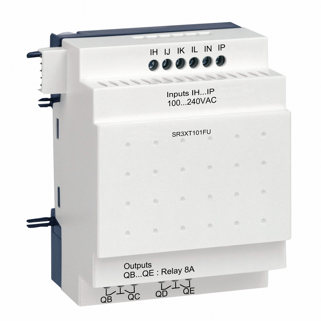 Diskretni I/O razširitveni modul - 10 I O - 100 do 240 V AC - za Zelio Logic