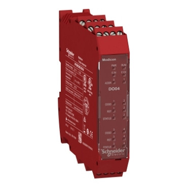 4 Digital output pairs expansion modules with screw term