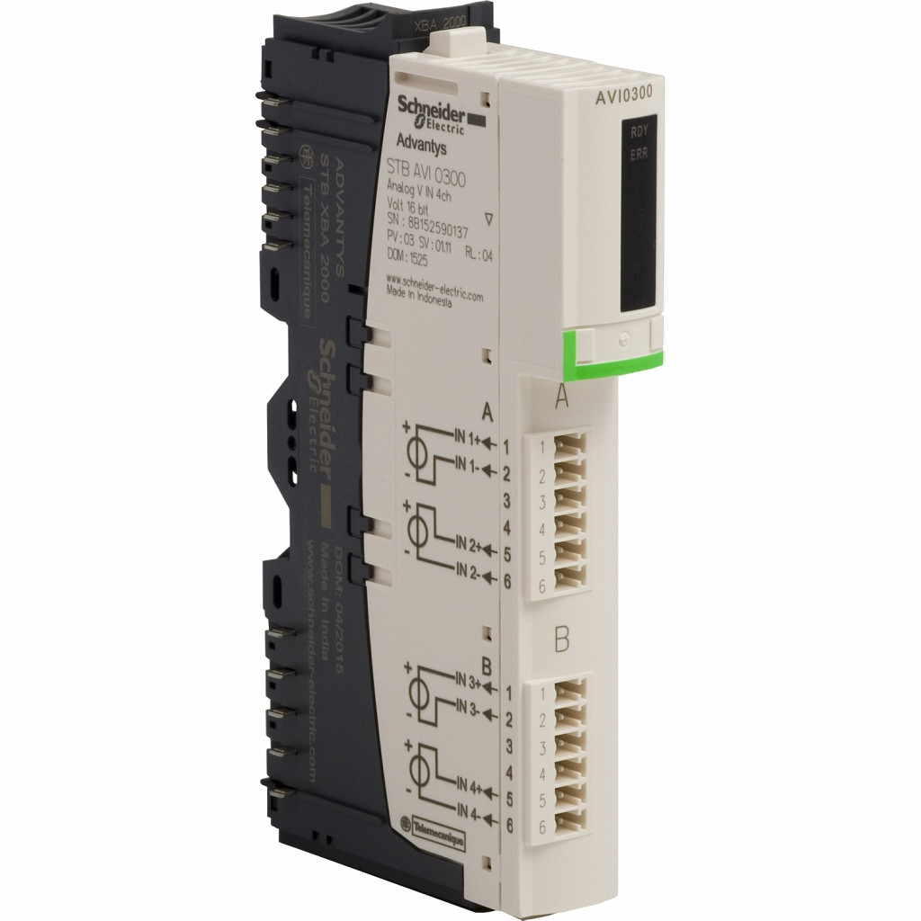 Komplet stand. analognega vhoda STB - +/- 10 V - 4 I - 15 bitov + znak