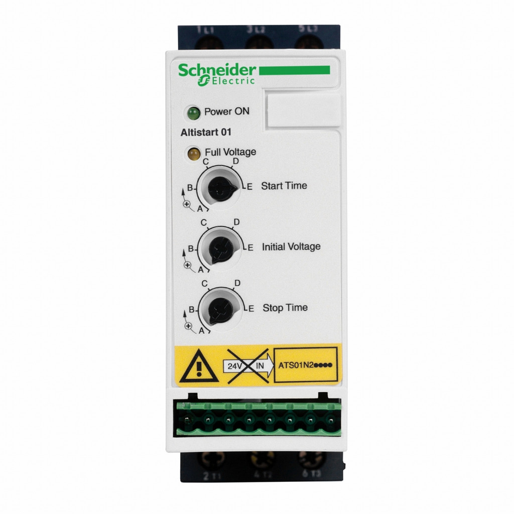 Mehki zagon za asinhroni motor - ATS01 - 9 A - 460 do 480 V