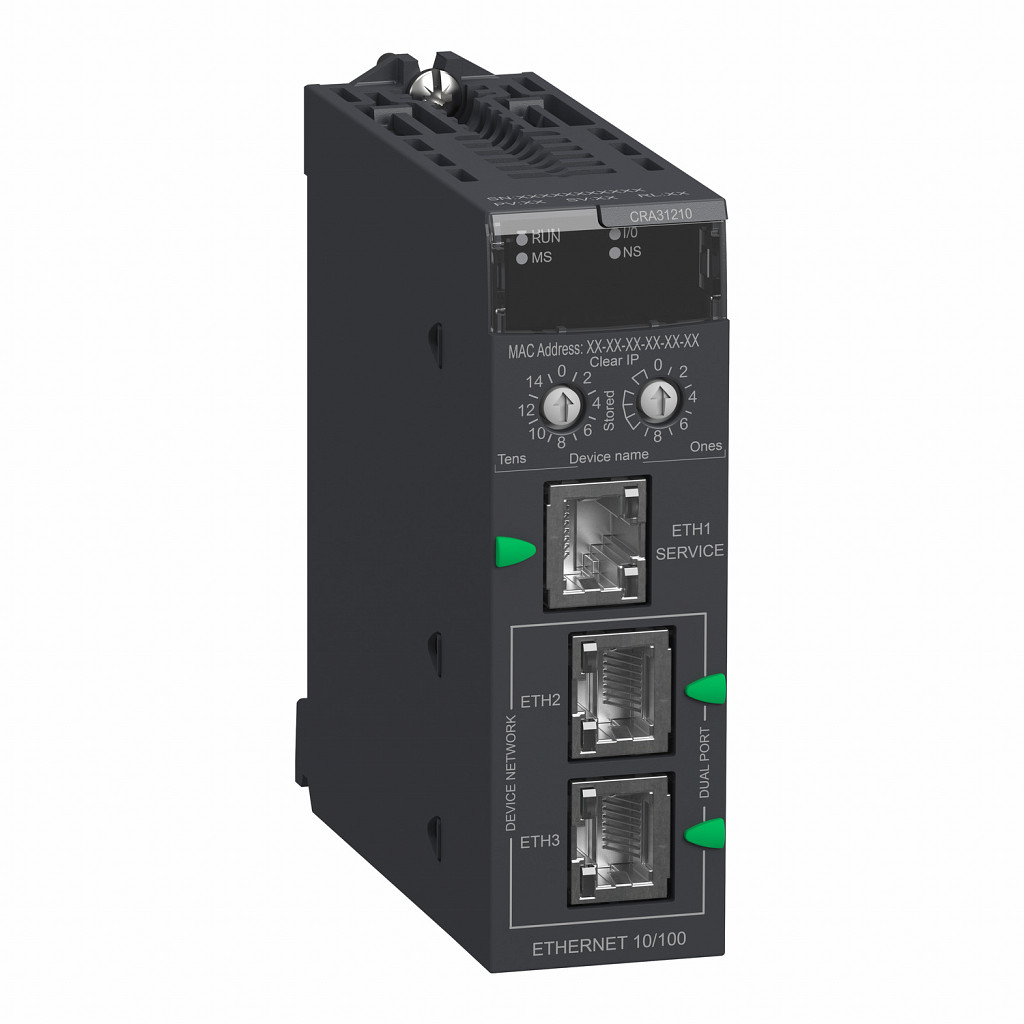 Modicon X80 RIO Drop E/IP Performance - servisni vhod - napredne lastnosti