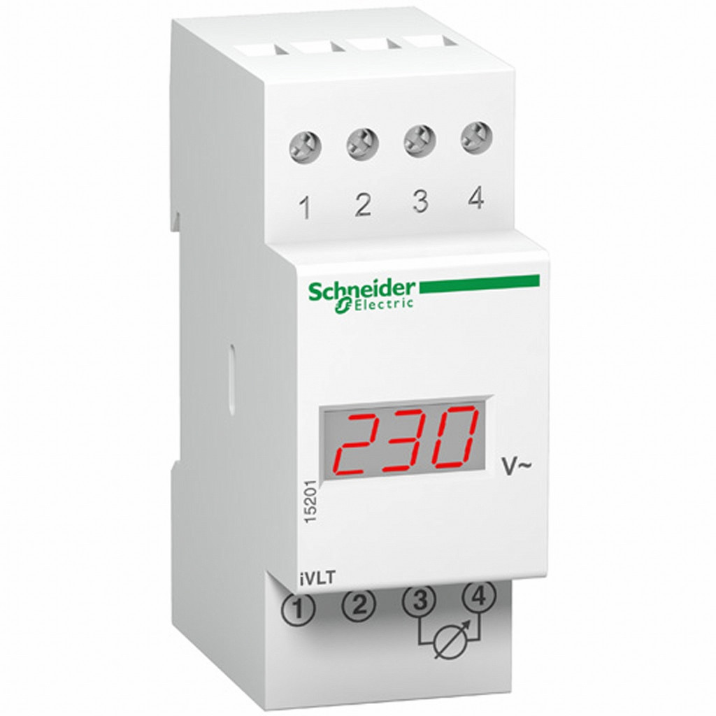 Modularni digitalni voltmeter iVLT - 230 V - 0 do 600 V