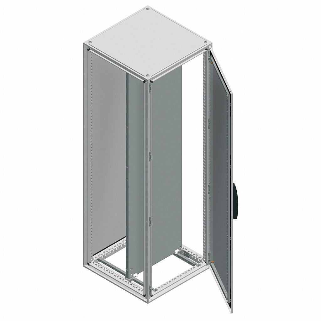 Omara z montažno ploščo PanelSeT SF - sestavljena - 2000 x 600 x 400 mm