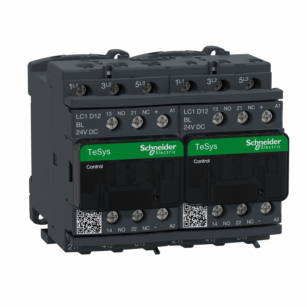 Reverzivni kontaktor 575 V AC 12 A IEC