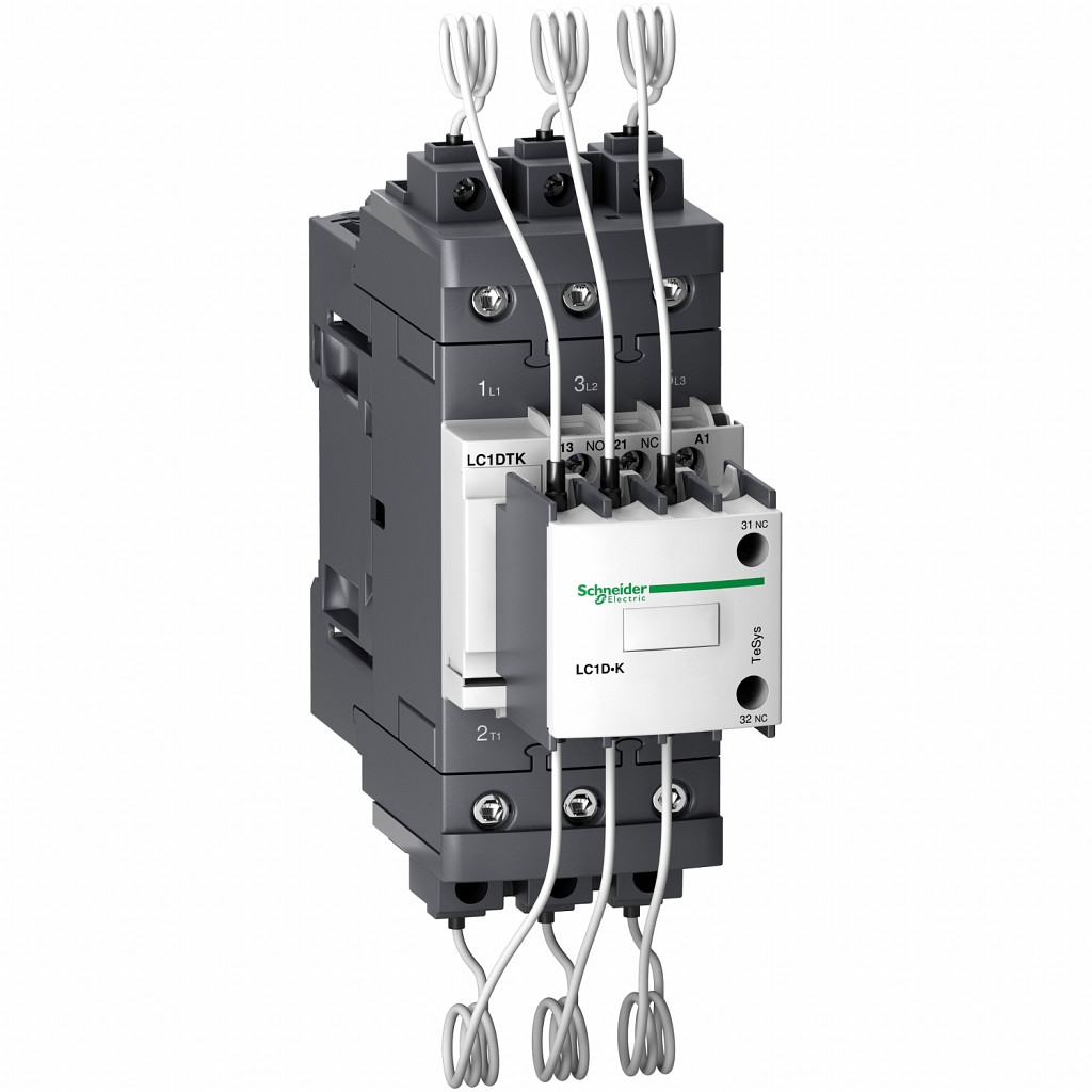 Robustni kontaktor kond. TeSys LC1D.K - 3P - 40 kVAR - 415 V - 220 V AC tulj.