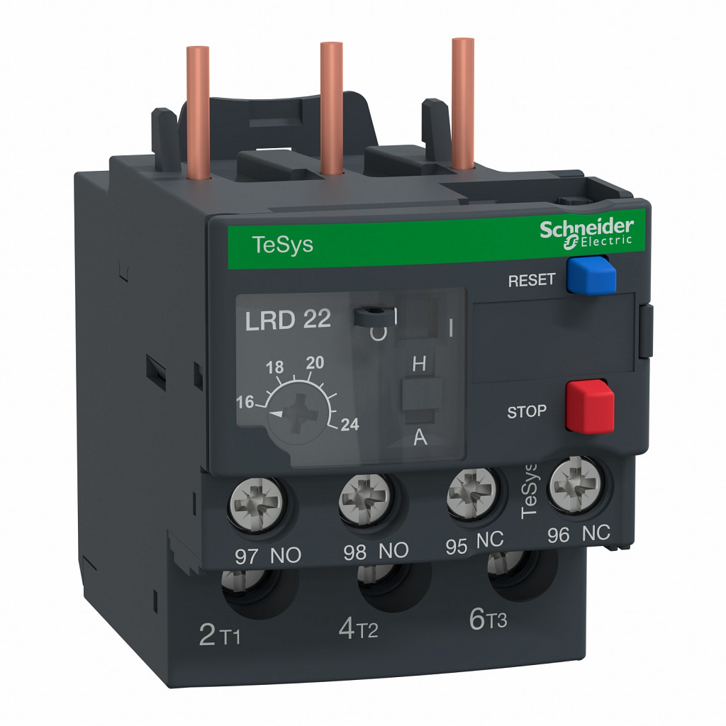 Termični preobremenitveni releji TeSys LRD - 16 do 24 A - razred 10 A