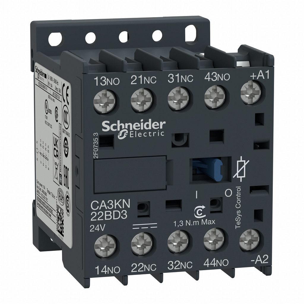 TeSys K krmilni rele - 2 NO + 2 NC - 690 V - 220 V DC standardna tul.