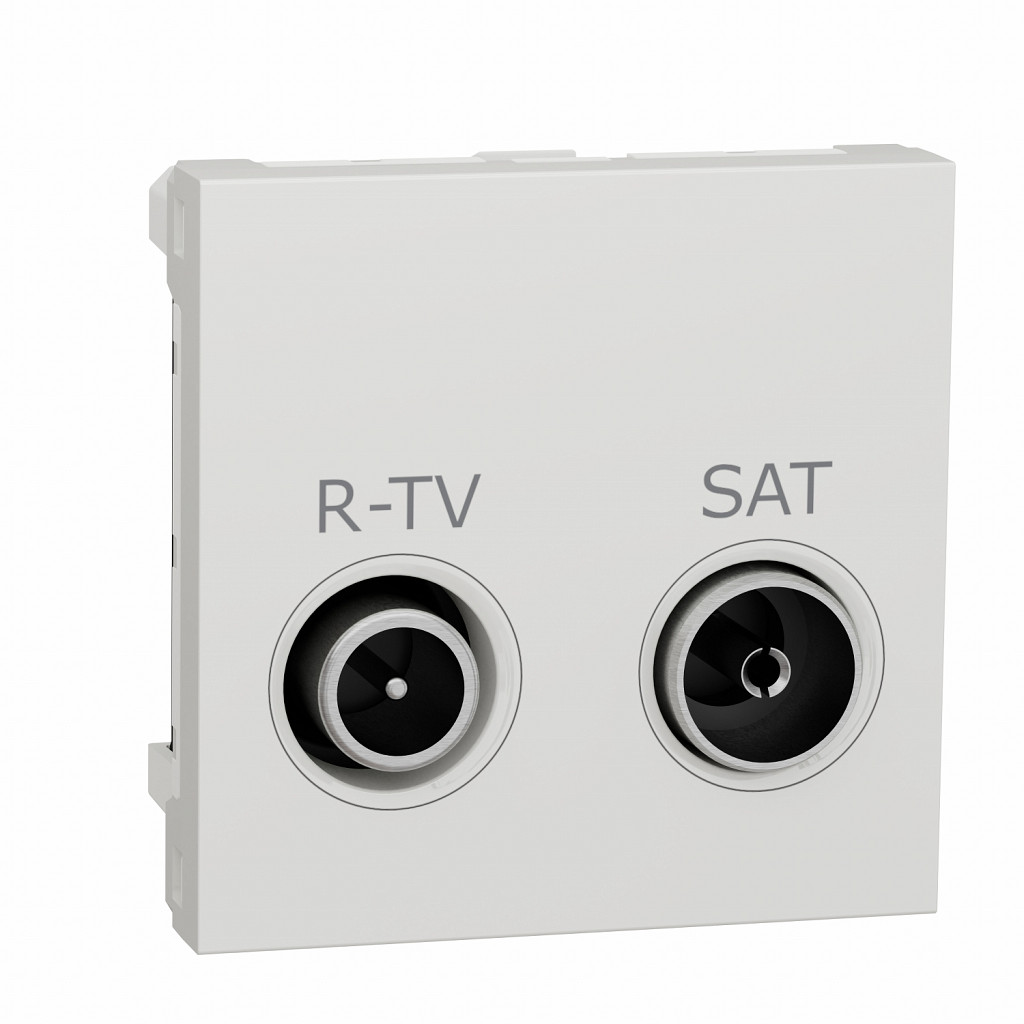 Unica - R-TV/SAT - terminal - 2 m - bež