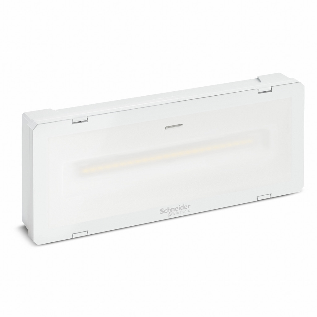 Zasilna svetilka, Exiway Smartled, Dicube, 180 lm, v pripravljenosti/trajna, 3h, IP65, bela