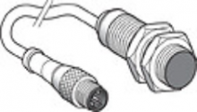 Indukt. senz. XS5 M18 - D = 62 mm - med. - Sn 5 mm - 12 do 48 V DC - M12 0,8 m