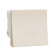 Buzzer, New Unica, 2 modules, beige