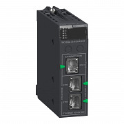 Ethernet modul M580 - 3 podomrežja - IP posredovanje