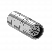 Industrijski konektor M23 za ustv. nap. kab. komp.ov - 1,5 ali 2 mm2 - 5 v komp