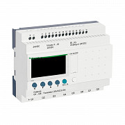 Kompakten pameten rele Zelio Logic - 20 I O - 24 V DC - ura - zaslon