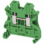 Linergy prehodni priključni blok - 4 mm2 32 A enojna raven vijak 1 x 1 - zelen