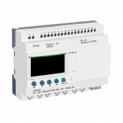 Modularni pametni rele Zelio Logic - 26 I O - 12 V DC - ura - zaslon