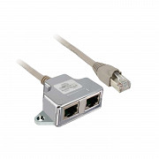 Pren. zaščita Modbus T - 1 x RJ45 moški in 2 x RJ45 ženski - kabel 1 m