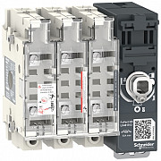 Switch disconnector fuse, FuPacT GSC50, 50A, 3 poles, fuse type NFC 14x51mm, front and right side control