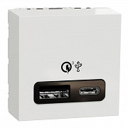 Unica - dvojni USB hitri polnilec A + C - 18W